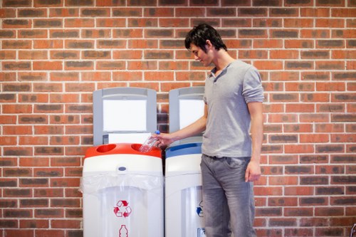 Types of builders waste including concrete and wood
