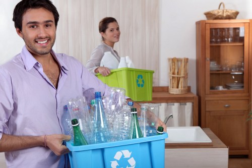 Modern waste management technology in Lambeth